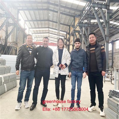 Visita al cliente Jianda Greenhouse